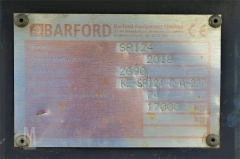 2018 BARFORD SR124