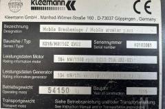 2015 KLEEMANN MOBIREX MR110Z EVO 2