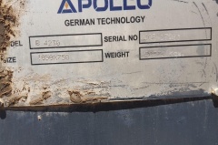 2017 APOLLO BEW 1050